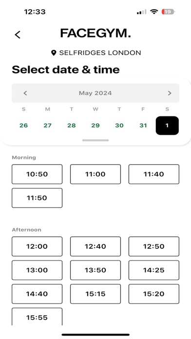 FACE GYM UK Screenshot