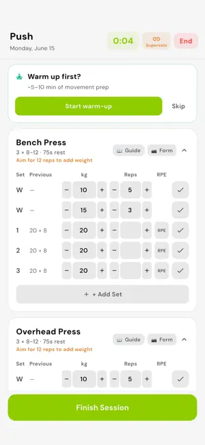 Axyn Fitness screenshot 3