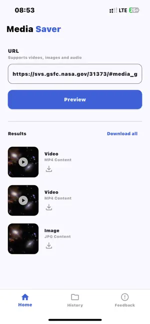 Media - Saver screenshot 2