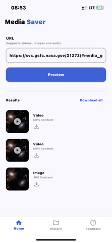 Media - Saver screenshot