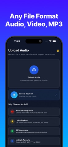 音频转文本：Aud2 screenshot