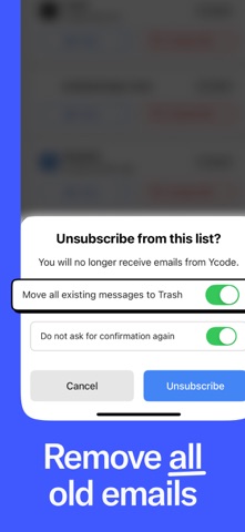 Trimbox: Email Cleaner Screenshot 4 of 5