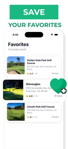 Golf Score: GPS Scorecard screenshot