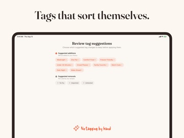 Any Recipe: Photo Cookbook iPad screenshot