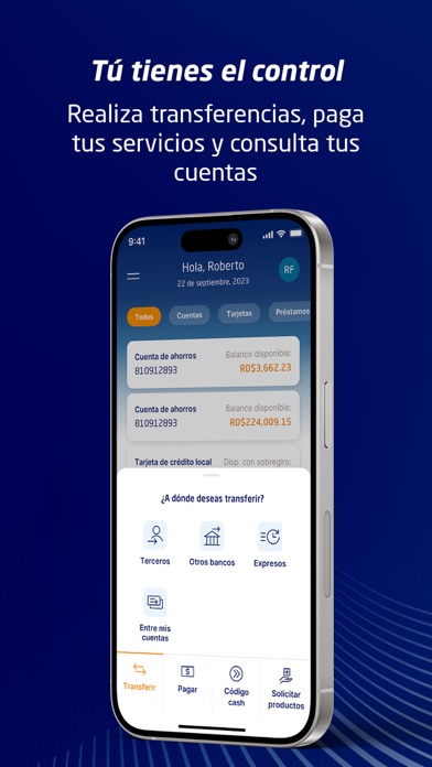 Banco Popular Dominicano Screenshot