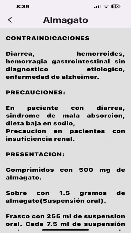Vademecum de medicamentos screenshot-0