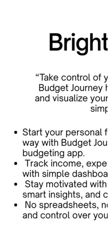 BrightBudget screenshot