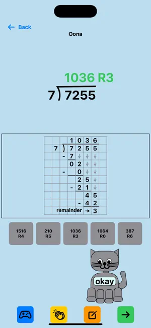 MathDrillFourthGrade screenshot 1