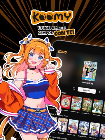 Koomy – Universo fumetti iPad screenshot 1