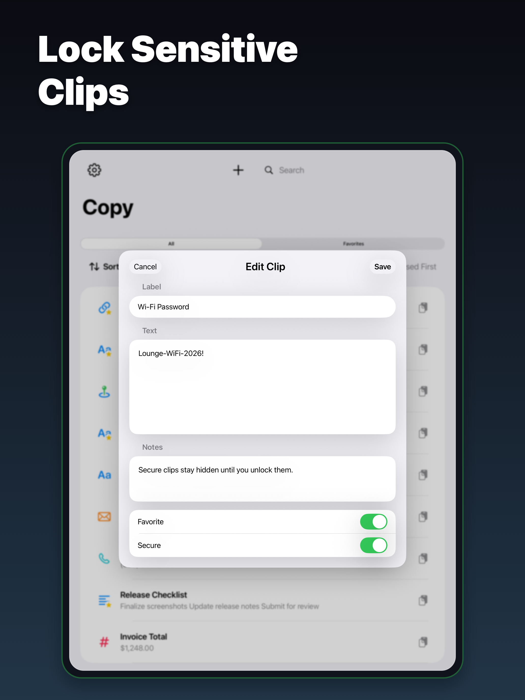 Copy Paste Clipboard Pro screenshot 8