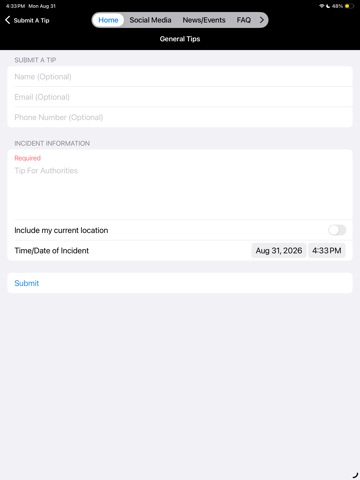 App screenshot