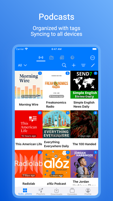 Podcast Republic - Podcast App Screenshot