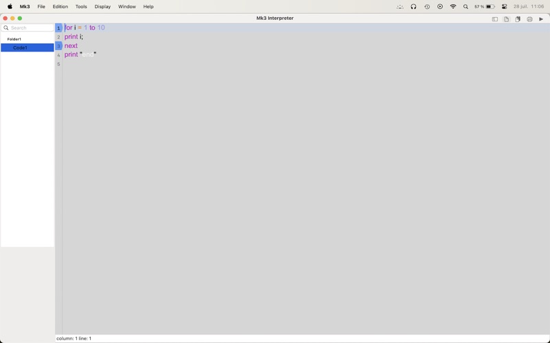 Screenshot #2 pour MkBasic Interpreter