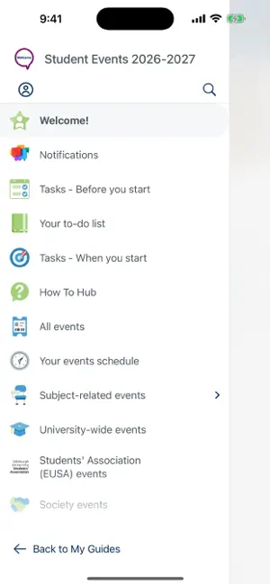 University of Edinburgh Events screenshot 3