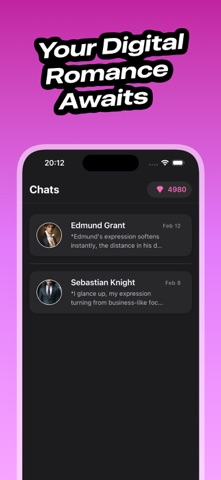 Fantasize - AI boyfriend chat Screenshot 5 of 5