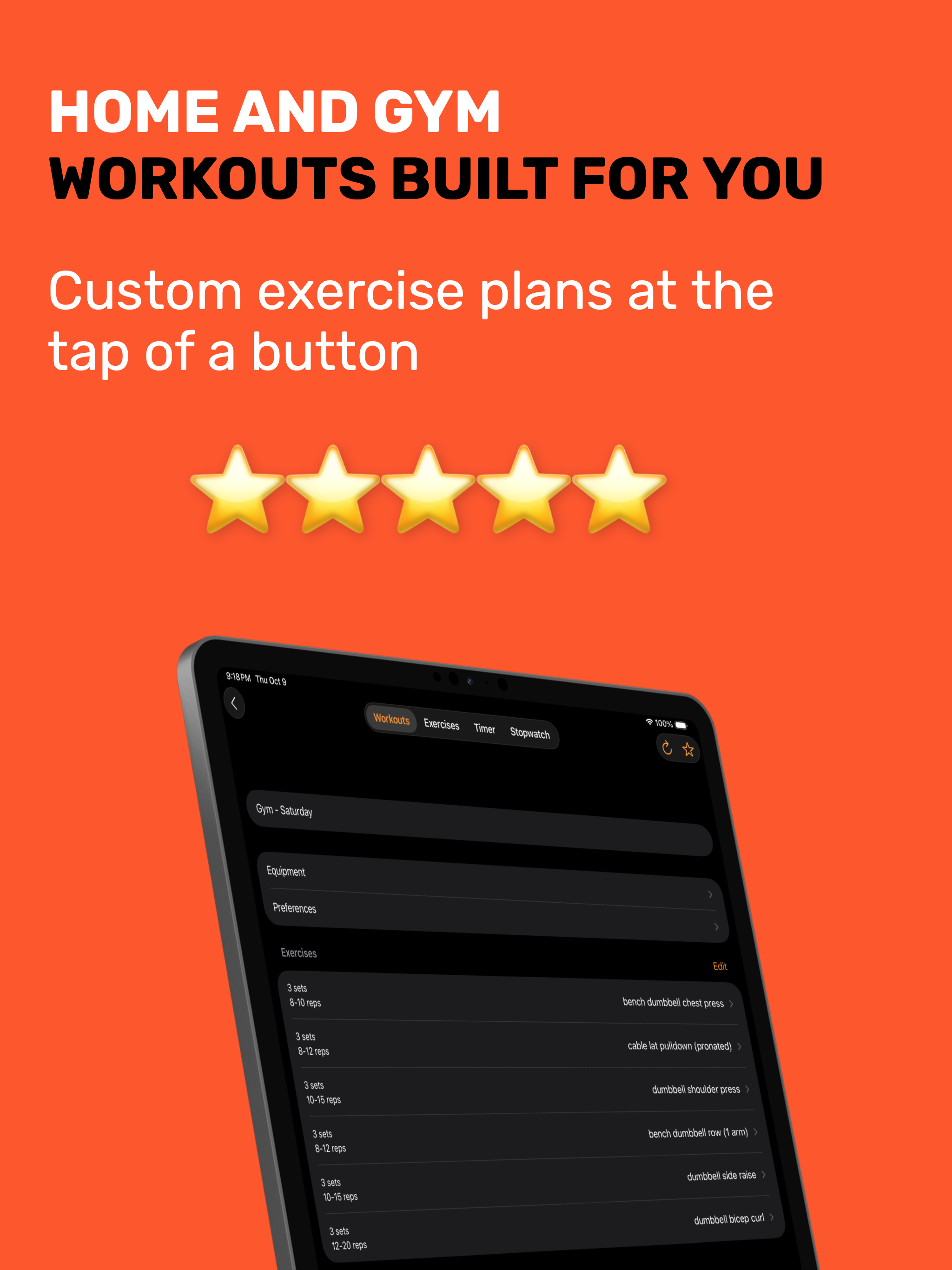 Workout Forge for Home and Gym