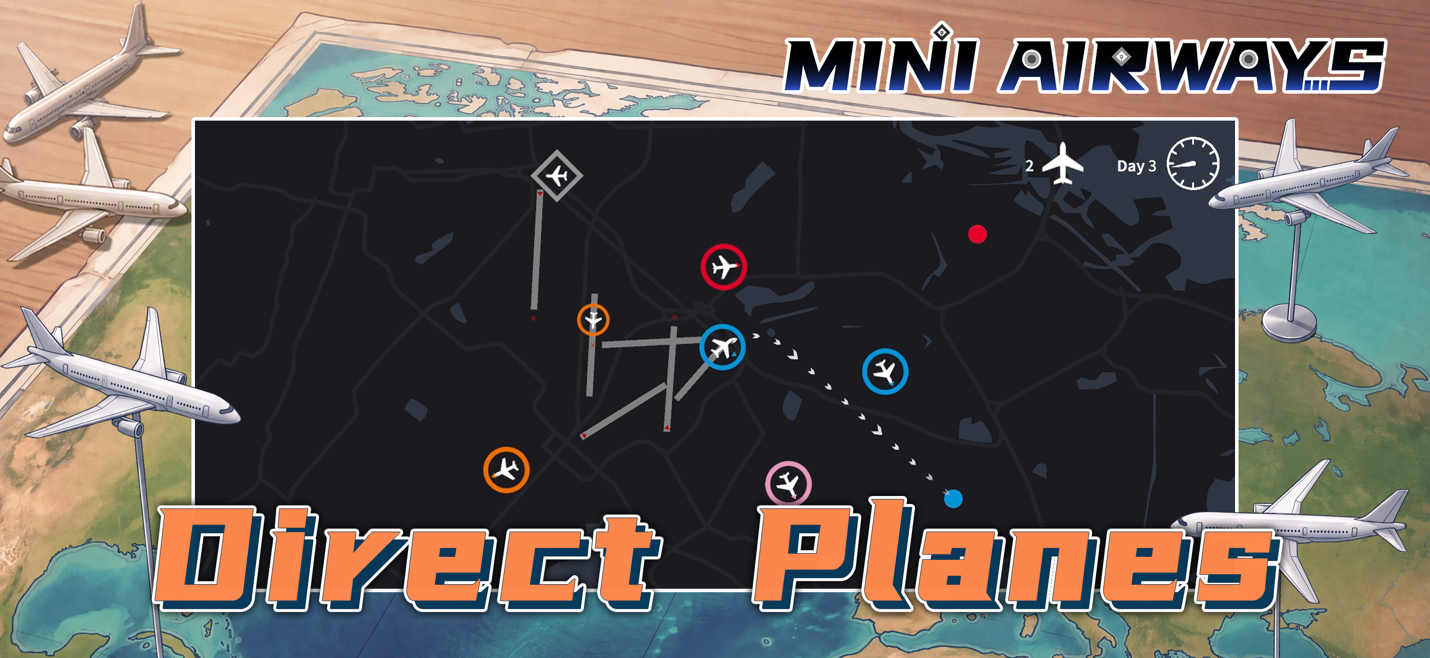 Mini Airways:Premium screenshot 2
