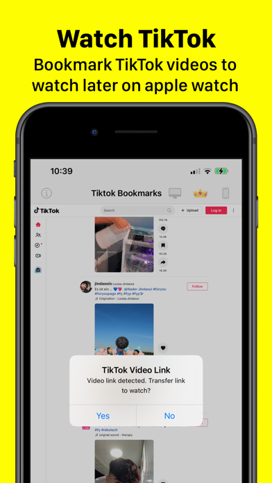 Watch browser . iPhone screenshot 6 - Productivity app