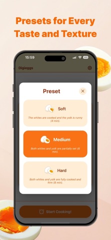 Digieggs - Boiled Egg Timer Screenshot 3 of 6