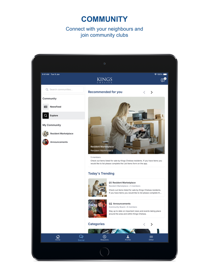 Kings Chelsea Concierge App