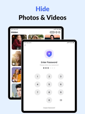 Gallery - Secret Photo Vault iPad screenshot