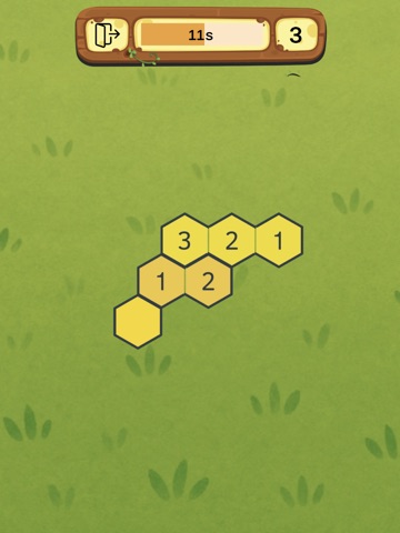 Number Hives Hex Logic Puzzles iPad screenshot