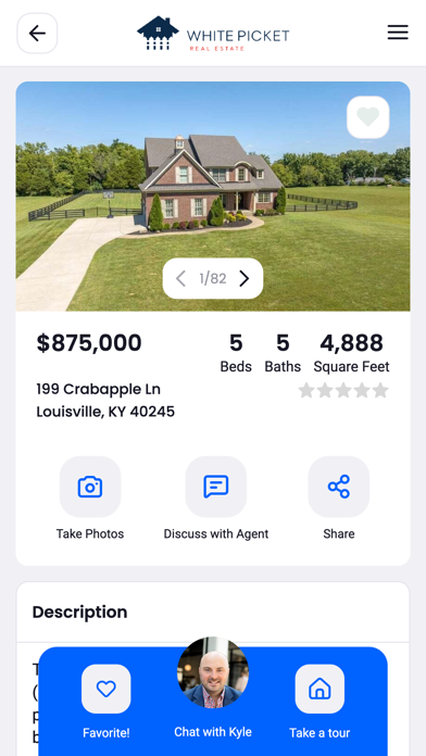 White Picket Real Estate Screenshot