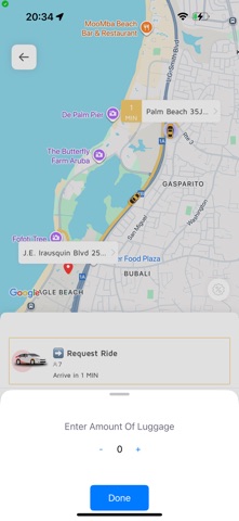 Aruba Taxi App Screenshot 6 of 10