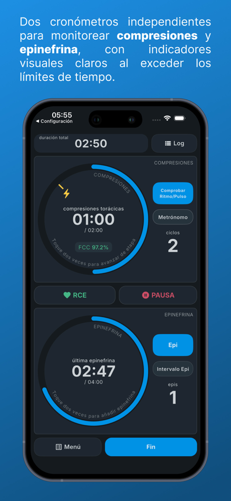 Código Azul – Timer RCP y ACLS screenshot 1