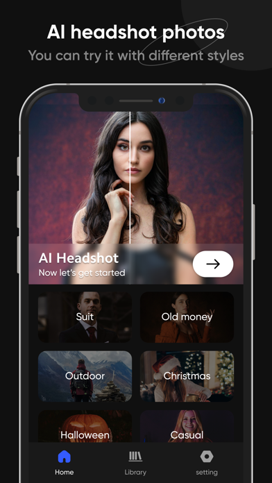 Ai Headshot & Photo Enhancer Screenshot