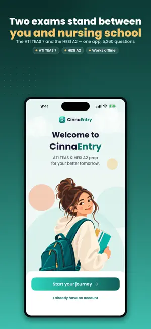 CinnaEntry: TEAS 7 & HESI A2 screenshot 3