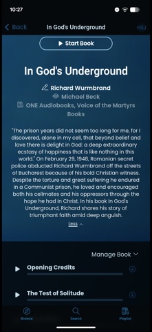 REF-UL Audiobooks Screenshot 9 of 10