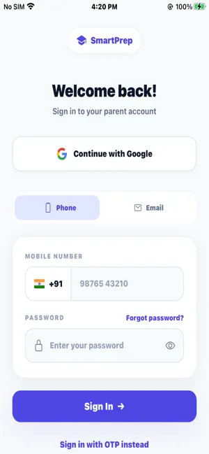 SmartPrep - Study Helper screenshot 1