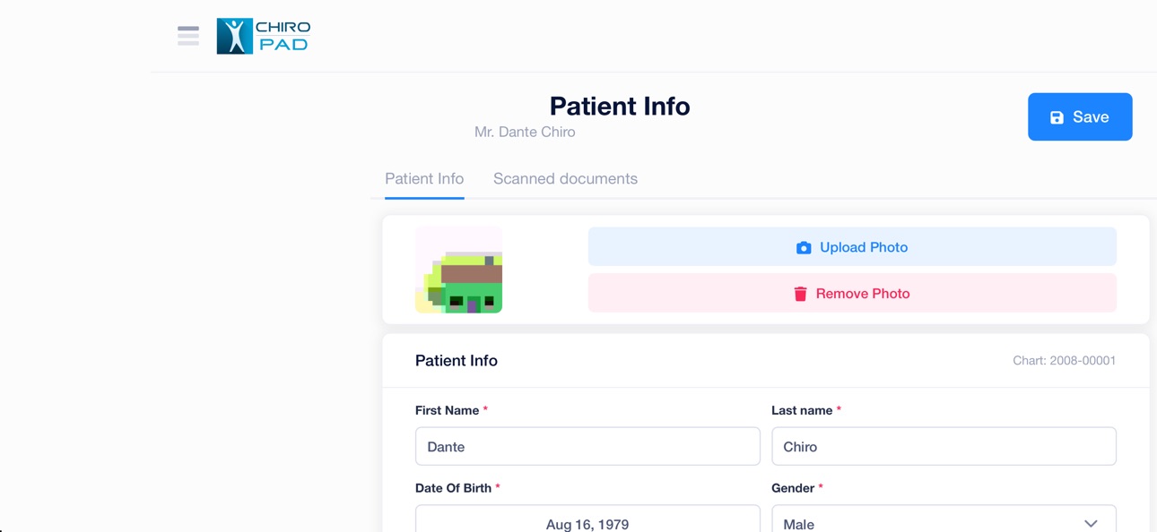 Screenshot 2 of ChiroPad