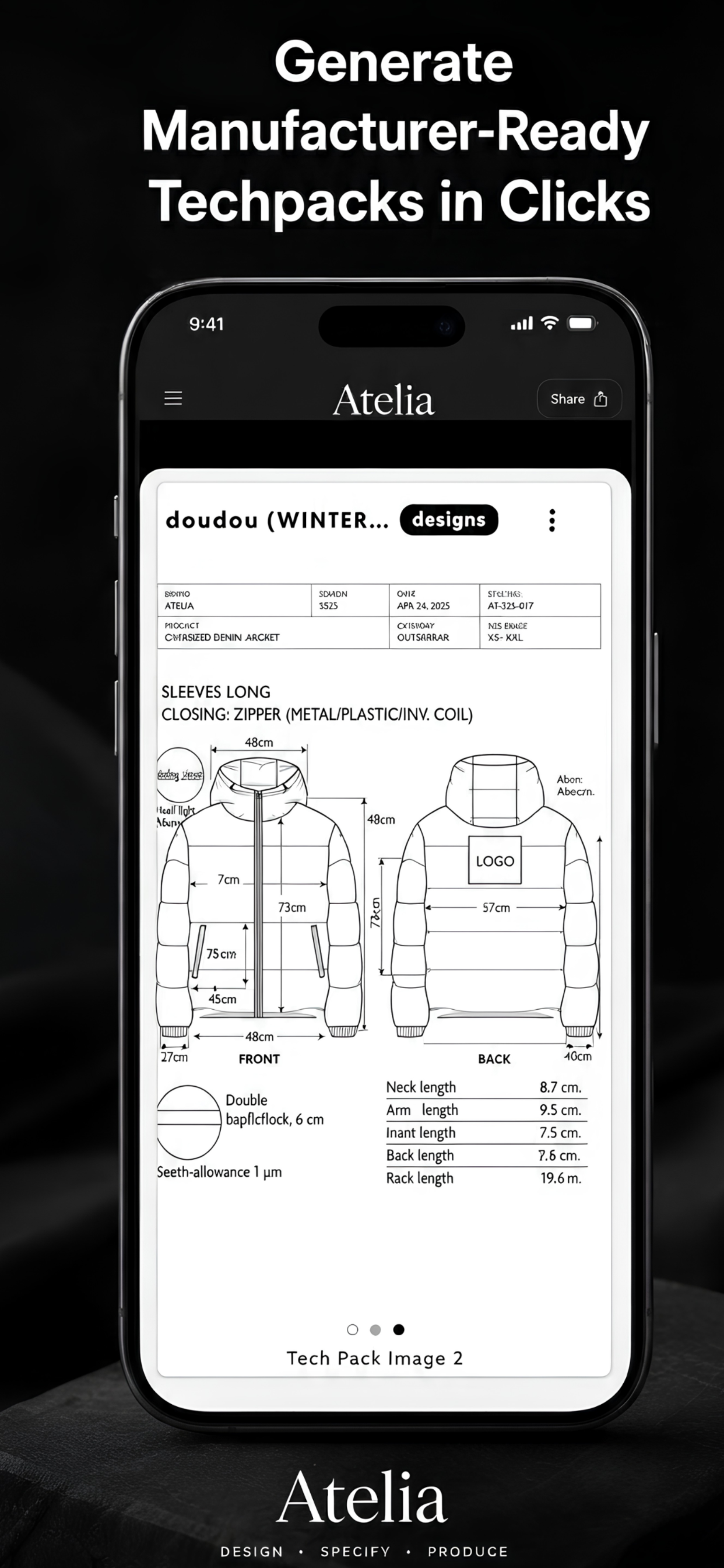 ATELIA - AI Fashion Design screenshot 4