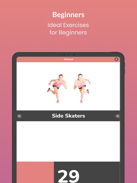 Female Workouts iPad screenshot 5 - Health & Fitness app