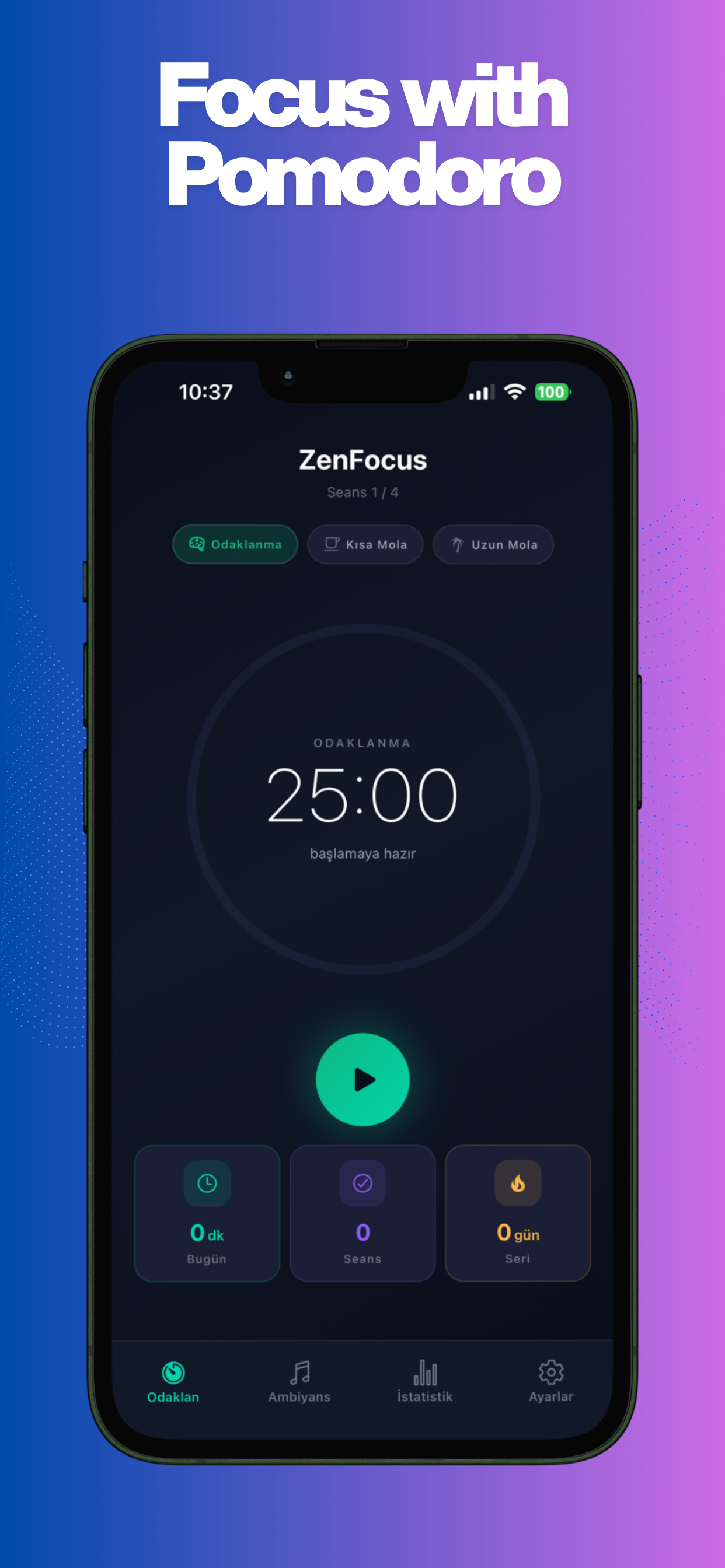 Zen Focus: Pomodoro screenshot 5