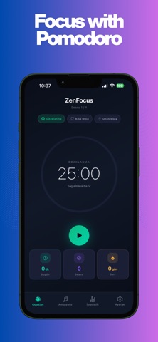 Zen Focus: Pomodoro Screenshot 5 of 6