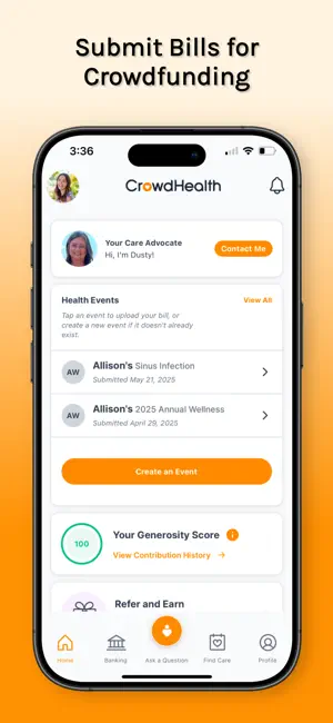 CrowdHealth Mobile screenshot 1