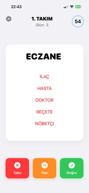 Kelime Tabusu screenshot 2