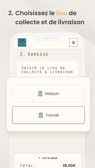 Washr - Pressing livré en 24h Screenshot