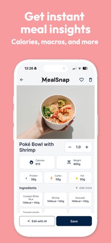 MealSnap: Plan & Track Meals Screenshot 3 of 4