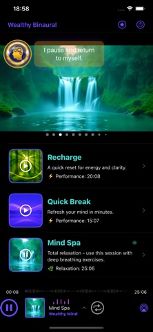 Wealthy Binaural screenshot