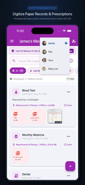 MediFamily: Health Organizer screenshot 4