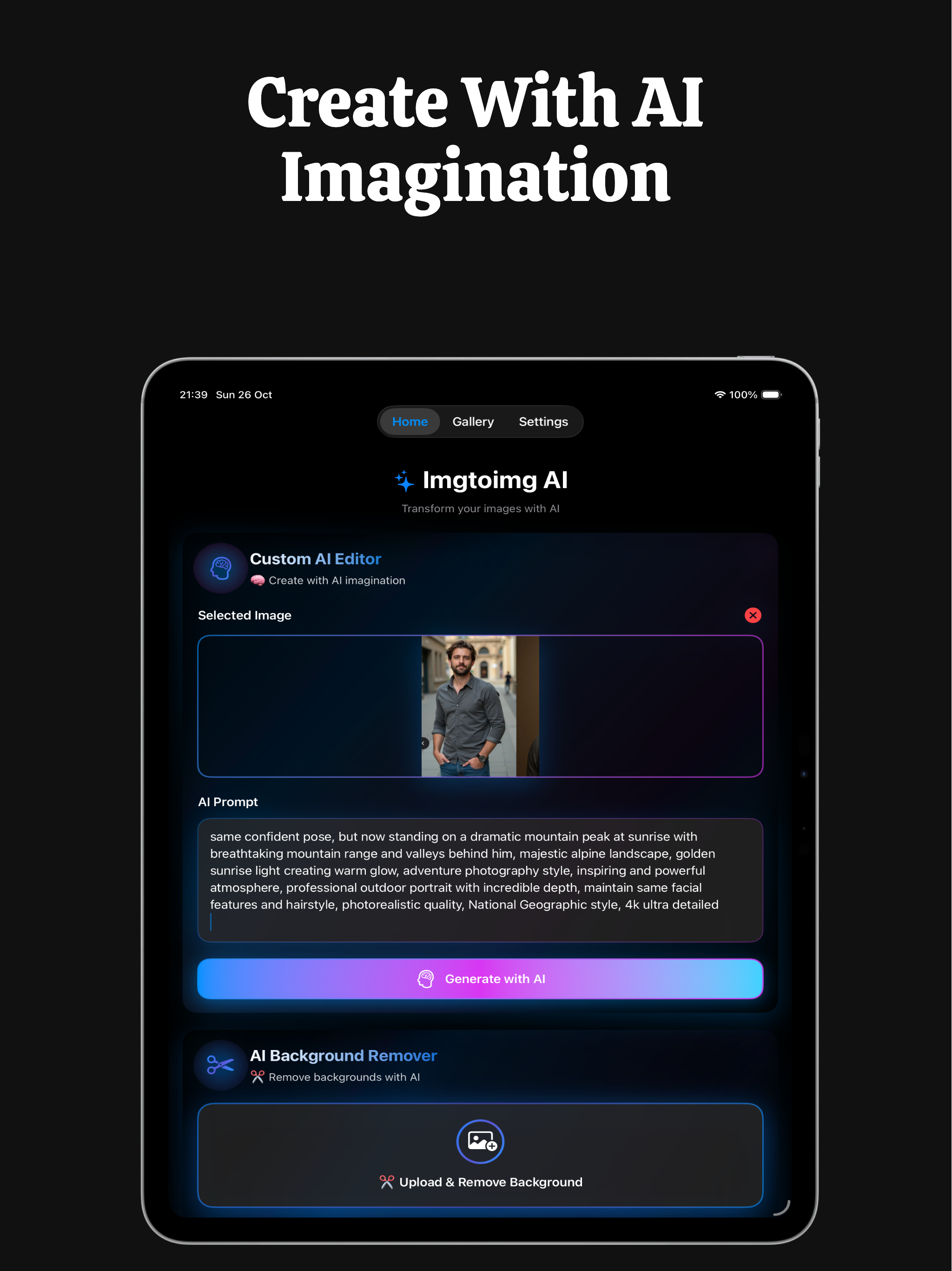 Imgtoimg AI: Image Generator