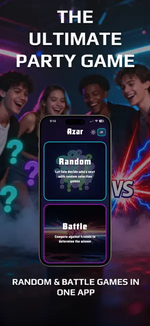 Azar: Party Games screenshot 1