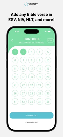 Versify App screenshot