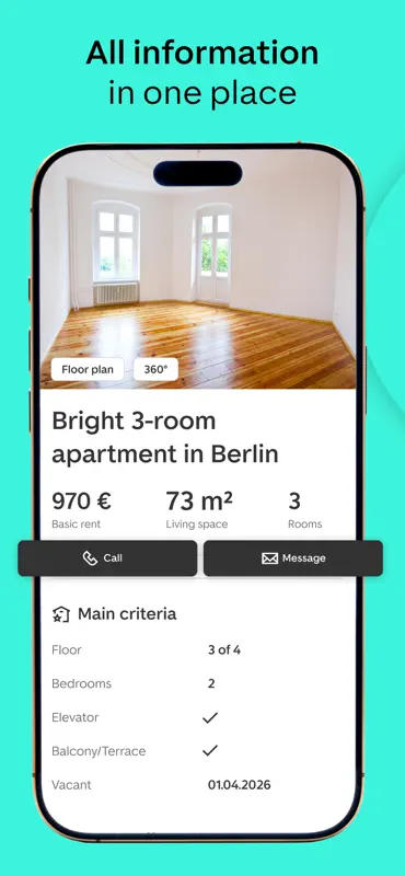 ImmoScout24 - Real Estate screenshot 4 of 8