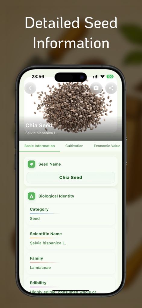Seed Identifier : Seedify - Reference App | MWM