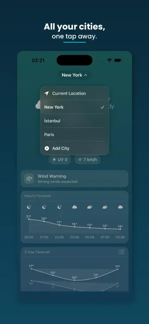 TazeHava: Minimal Weather App screenshot 4